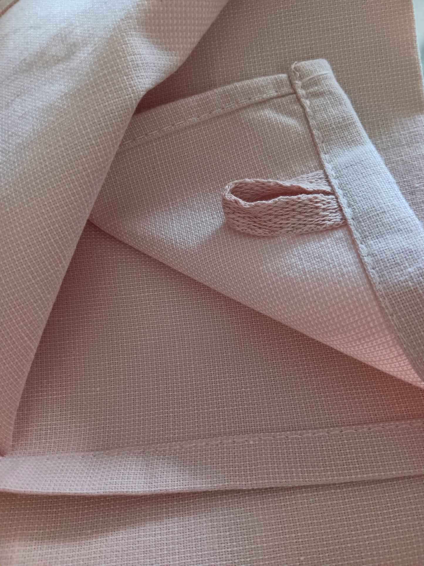 Torchon de cuisine - Monogramme de Louis XVI - beige rosé