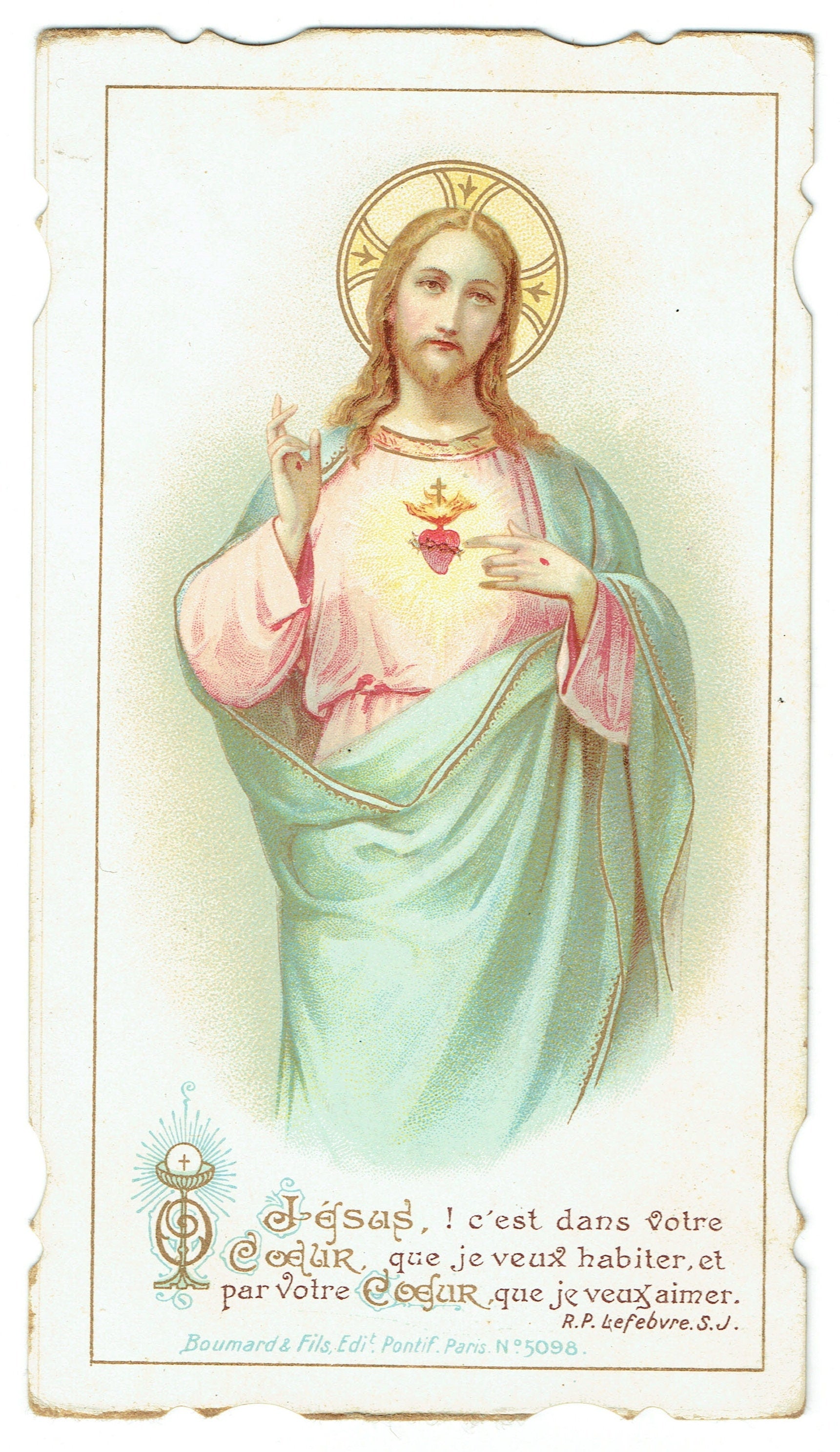 Canivet Litanies of the Sacred Heart of Jesus