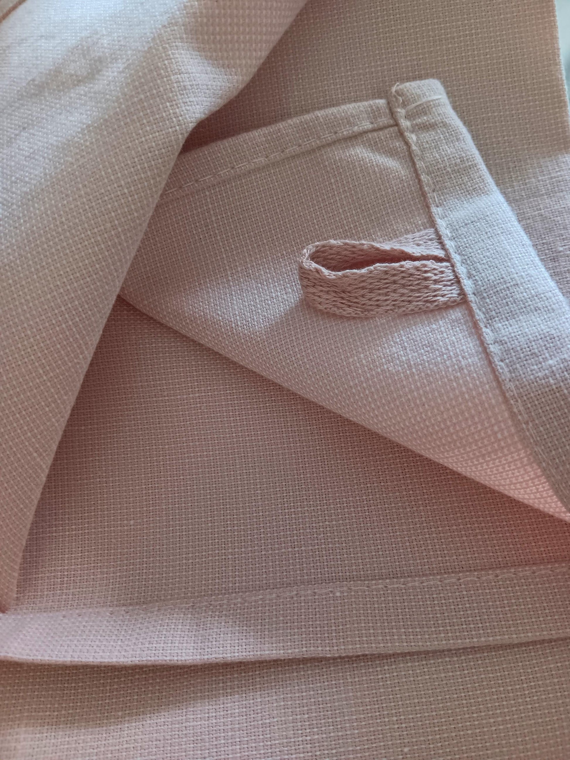 Torchon de cuisine - Monogramme de Louis XVI - beige rosé